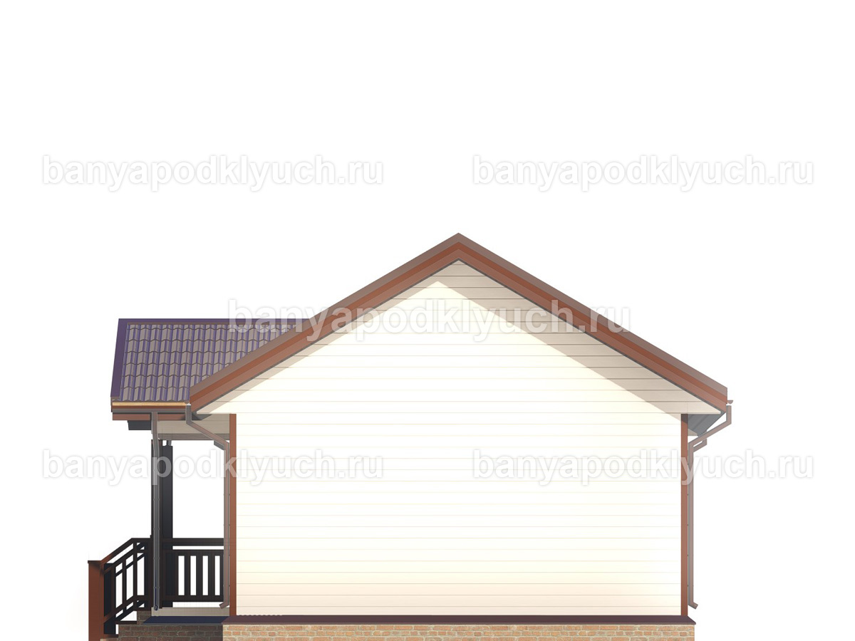 Каркасная баня 9x6 м Каркасная баня 9x6 м